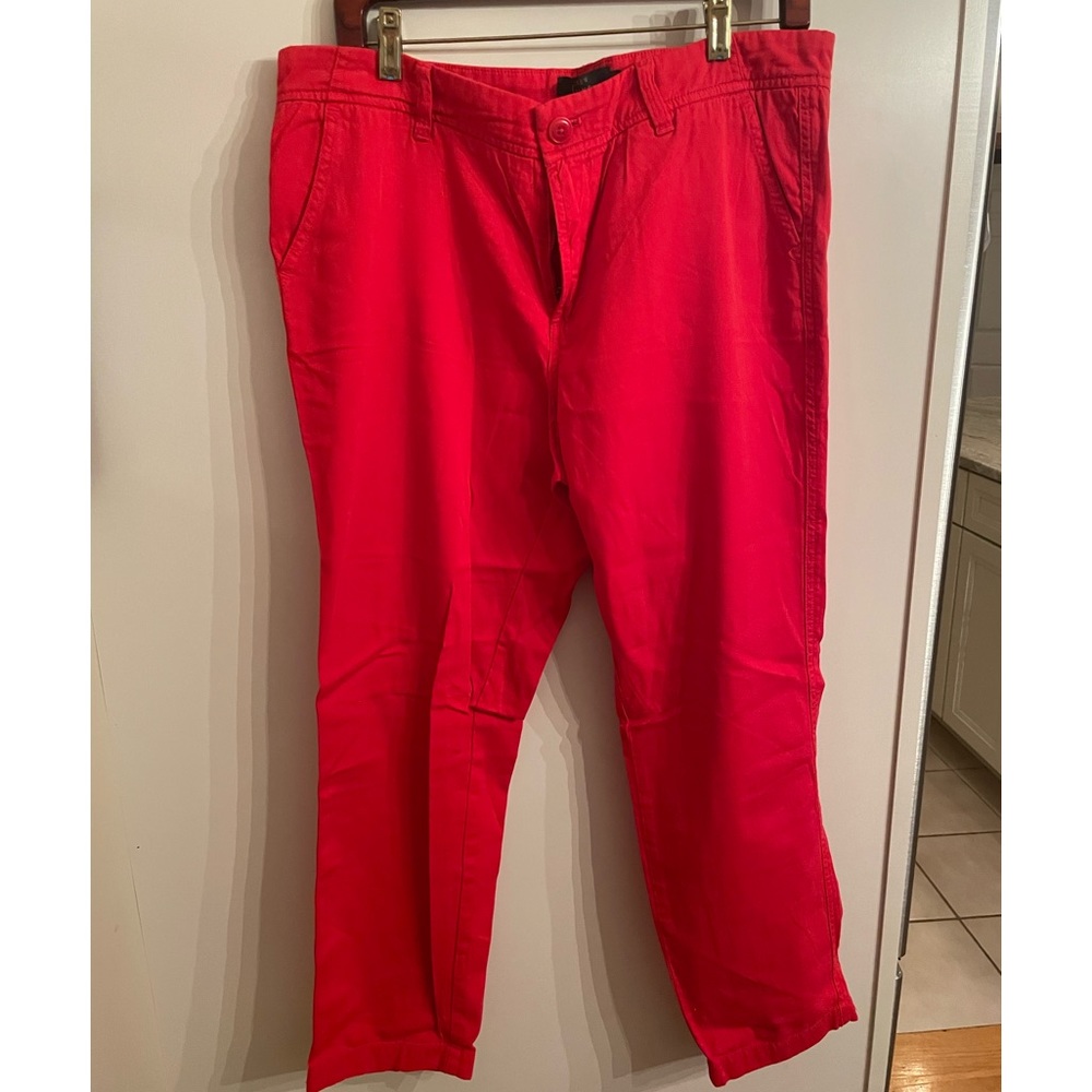 JCrew women’s red chinos size 12 NWT